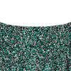 Emerald Floral High Waist Skirts - SHIMENG