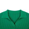 Emerald Slim V Neck T - shirt - SHIMENG