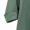 Olive Acetate Lapeled Suit Blazer - SHIMENG