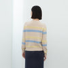 Apricot Striped Wool Sweater - SHIMENG