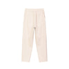 Beige Tapered Mid-Calf Pants - SHIMENG