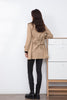 Beige Trench Coat - SHIMENG