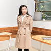 Beige Trench Coats - SHIMENG