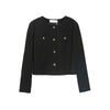 Black Coats With Metal Buttons - SHIMENG