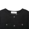 Black Coats With Metal Buttons - SHIMENG