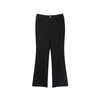 Black High Waist Flare Pants - SHIMENG