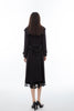 Black Long Trench Coats With Belt - SHIMENG