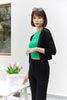 Black Short Hollow knit Cardigans Sweaters - SHIMENG