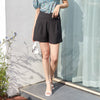 Black Short Pants High Waist - SHIMENG