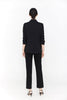 Black Slim-fit Blazer Suit Women - SHIMENG