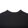 Black Woolen Midi Sleeve T-shirt - SHIMENG