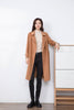 Camel Wool Trench Coat - SHIMENG