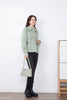 Citron Green Double-sided Wool Coat - SHIMENG