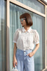 Coconut Milk Pleated Shirt - SHIMENG