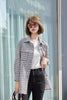 Dark Brown Denim Printed Pocket Shirt Coat - SHIMENG