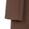 Dark Brown Long Wool Trench Coat - SHIMENG