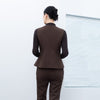 Dark Brown Suit Vest - SHIMENG