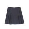 Dark Grey Pleated High Waist Skirt - SHIMENG