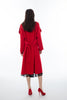 Garnet Wool Trench Coat - SHIMENG