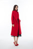 Garnet Wool Trench Coat - SHIMENG