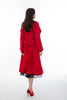 Garnet Wool Trench Coat - SHIMENG