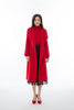 Garnet Wool Trench Coat - SHIMENG