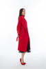 Garnet Wool Trench Coat - SHIMENG