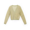 Grass Green Short Knitted Cardigan - SHIMENG