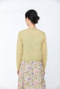 Grass Green Short Knitted Cardigan - SHIMENG