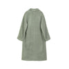 Grey Green Long Wool Coats - SHIMENG