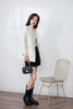 Ivory Classical Button Up Jacket - SHIMENG