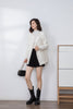 Ivory Classical Button Up Jacket - SHIMENG