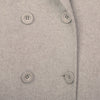 Khaki Grey Long Wool Double Breasted Overcoats - SHIMENG