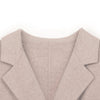 Khaki Wool Double Faced Overcoats - SHIMENG