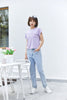 Lavender Short Sleeve T-shirt - SHIMENG