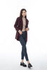 Maroon Trench Coat - SHIMENG