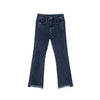 Midnight Blue Boot Cut Jeans - SHIMENG