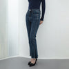 Midnight Blue Boot Cut Jeans - SHIMENG