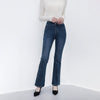 Midnight Blue Flare Jeans - SHIMENG