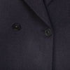 Midnight Grey Double-Faced Long Wool Camel Coats - SHIMENG