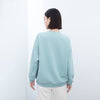 Mist Blue long Sleeve T-shirt Hoodie - SHIMENG