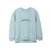 Mist Blue long Sleeve T-shirt Hoodie - SHIMENG