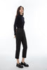 Obsidian Black Yuppie Pants - SHIMENG