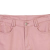 Pink Wide Leg High Waist Pants - SHIMENG