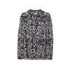 Pink&Black Printed Blouses - SHIMENG