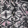 Pink&Black Printed Blouses - SHIMENG