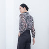 Pink&Black Printed Blouses - SHIMENG