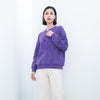 Purple Long Sleeve T-shirt Tops - SHIMENG