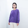 Purple Long Sleeve T-shirt Tops - SHIMENG