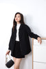 Shirt-style Reversible Wool Coat - SHIMENG